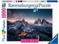 Ravensburger Puzzle Drei Zinnen, Dolomiten, 1000 Puzzleteile, Made in Germany,...