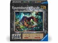 Ravensburger Puzzle EXIT, Puzzle, In der Drachenhöhle, 759 Puzzleteile, Made in