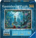 Ravensburger Puzzle EXIT, Puzzle Kids, Im Unterwasserreich, 368 Puzzleteile,...