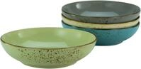 CreaTable Schale NATURE COLLECTION, Steinzeug, (Set, 4-tlg), Servierschale,
