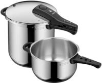 WMF Schnellkochtopf Perfect One Pot Schnellkochtopf-Set, 22 cm, 8,5 und 4,5 Liter,