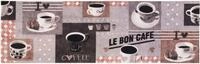 Primaflor-Ideen in Textil K&uuml;chenl&auml;ufer BON CAFE, Made in Belgium, rechteckig,