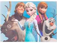 Disney Leinwandbild Frozen Gruppenumarmung, (1 St)