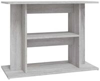 vidaXL Aquariumunterschrank Aquariumst&auml;nder Grau Sonoma 80 x 35 x 60 cm