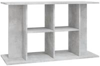 vidaXL Aquariumunterschrank Aquariumst&auml;nder Betongrau 100 x 40 x 60 cm...