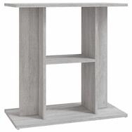 vidaXL Aquariumunterschrank Aquariumst&auml;nder Grau Sonoma 60 x 30 x 60 cm