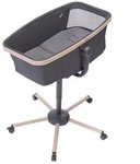 Maxi-Cosi Babywippe MC ALBA BEYOND GRAPHITE, All-In-One-L&ouml;sung Matratze mit...