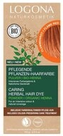 LOGONA Haarfarbe Pflegende Pflanzen-Haarfarbe Pulver - Flammenrot 100g