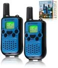 BRESSER junior Walkie Talkie Walkie Talkie rechargeable blue