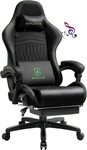 GTPLAYER Gaming-Stuhl ergonomischer B&uuml;rostuhl mit HIFI Stereo Lautsprecher,