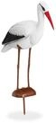 relaxdays Gartenfigur Storch