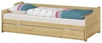 ERST-HOLZ Kinderbett Holzbett Sofabett 90 x 200 cm cm Einzelbett Kiefer Massiv,