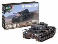 Revell® Modellbausatz Modellbausatz, Kampfwagen III "World of Tanks", 144...