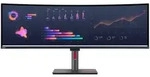 Lenovo 63DBRAT1EU Curved-LED-Monitor (4 ms Reaktionszeit, 5120 x 1440 bei 60 Hz,