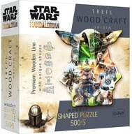 Trefl Puzzle Star Wars 500+5 Sonderform Holz Puzzle, 500 Puzzleteile, Made in Europe