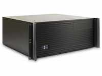 Inter-Tech PC-Gehäuse IPC 4U-K-439L 4HE - Server Gehäuse - schwarz