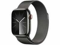 Apple Watch Series 9 GPS + Cellular 41mm Edelstahl One-Size Smartwatch (4,1...