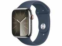 Apple Watch Series 9 GPS + Cellular Stainless Steel 45mm S/M Smartwatch (4,5...