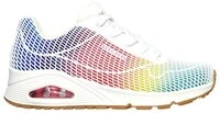 Skechers Skechers &ndash; Street Uno: Eye Catching &ndash; Wei&szlig; Schn&uuml;rschuh