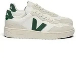 VEJA V-90 (Leder) weiss/gr&uuml;n Sneaker