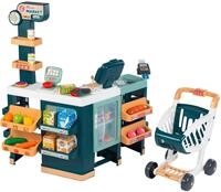 Smoby Kaufladen Supermarkt Maxi mit Einkaufswagen, mit Sound- und Lichteffekten, Made