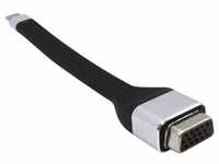 I-TEC USB-C Flat VGA Adapter Full HD bis zu 1920 x 1080p/60 Hz Video-Adapter...