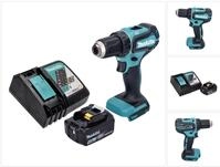 Makita Akku-Schrauber DDF 485 RM1 Akku Bohrschrauber 18 V 50 Nm Brushless + 1x...