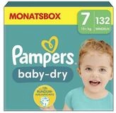 Pampers Windeln baby-dry Monatsbox, Gr.7 (15+ kg) 132 St&uuml;ck