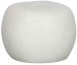 WOOOD Beistelltisch Pebble Fiberclay in Betonoptik mit organischer Rundung,