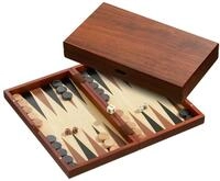 Philos Spiel Philos 1133 - Backgammon Andros, medium, Magnetverschluss