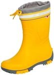 Gummistiefel BOCKSTIEGEL "Bente", Kinder, Gr. 22, gelb (gelb, dunkelgrau),
