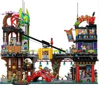 LEGO&reg; Ninjago - Die M&auml;rkte von Ninjago City (71799) Spielbausteine, (6163 St)