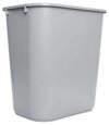 Rubbermaid M&uuml;lltrennsystem Rubbermaid Abfallkorb, mittelgr., 26 l, grau