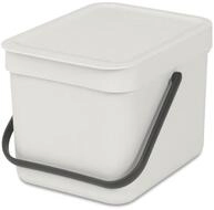 Brabantia M&uuml;lltrennsystem Sort & Go Abfallbeh&auml;l. Light Grey 6 L