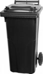 PROREGAL&reg; M&uuml;lltrennsystem M&uuml;lltonne MGB 120 Liter HDPE-Kunststoff Gelb