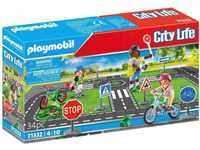 Playmobil® Konstruktions-Spielset Fahrradparcours (71332), City Life, (34 St),...