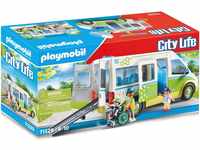 Playmobil® Konstruktions-Spielset Schulbus (71329), City Life, (53 St), Made in