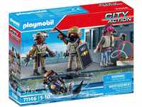 Playmobil® Konstruktions-Spielset SWAT-Figurenset (71146), City Action, (37...