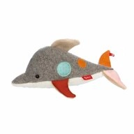 Sigikid Kuscheltier Patchwork Sweety Delfin Yellow