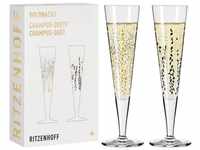Ritzenhoff Champus Goldnacht Champagnerglas H23 Romi Bohnenberg 6031005