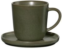 ASA SELECTION Espressotasse nori Espressotasse mit Untere 0,08l, Porzellan,...