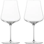 Zwiesel Glas Rotweinglas Duo Burgunder Rotweinglas Set 2tlg, Kristallglas