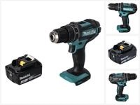 Makita Schlagbohrmaschine DHP 482 M1 Akku Schlagbohrschrauber 18 V 62 Nm + 1x Akku