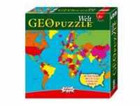 AMIGO Puzzle Geo Puzzle - Welt, Puzzleteile
