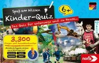 Noris Spiel Kinderquiz f&uuml;r schlaue Kids blau, Made in Germany