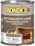 Bondex Holzschutzlasur BONDEX Wetterschutz-Lasur f&uuml;r Aussen, Holz-Schutz, UV-Schutz