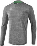 Erima Fu&szlig;balltrikot Unisex Erwachsene Trikot Liga langarm grau|rot XXXL