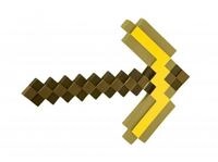 Minecraft Spielzeug-Axt Minecraft Spitzhacke Gold, 50 cm