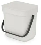 Brabantia M&uuml;lltrennsystem Sort & Go Abfallbeh&auml;l. Light Grey 3 L