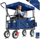KESSER Bollerwagen, Bollerwagen faltbar mit Dach Handwagen Transportkarre...